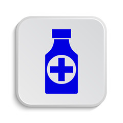 Pills bottle  icon
