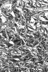 Silver foil texture