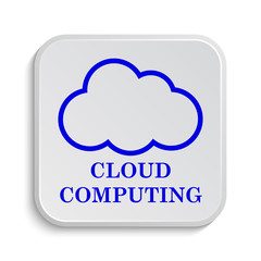 Cloud computing icon