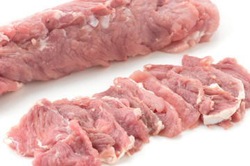 slice pork