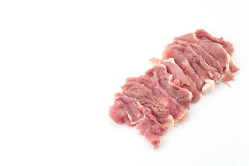 slice pork