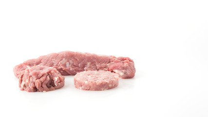  Fillet slice and minced pork