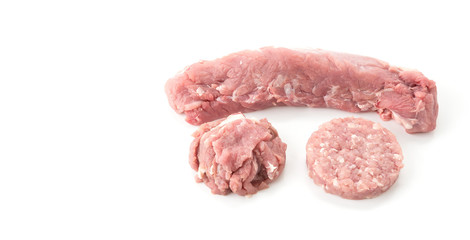  Fillet slice and minced pork