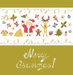 Merry Christmas Greeting Card
