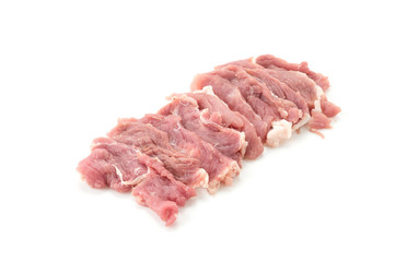 slice pork