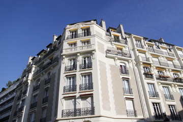 Fototapeta premium Immeuble à Paris