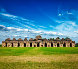 Ancient ruins of Elephant Stables