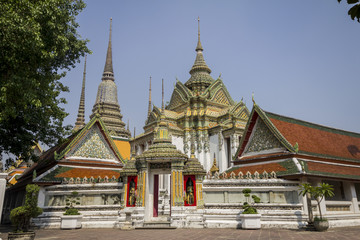 Fototapeta na wymiar Temples around Wat Pho, Bangkok