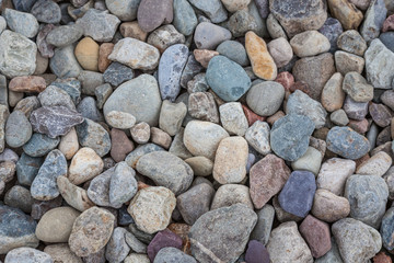 Natural rock pebble backgorund