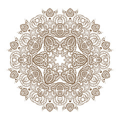 Abstract circular pattern.