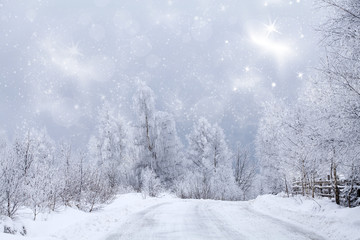 Winter road