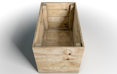 Empty Wooden Box
