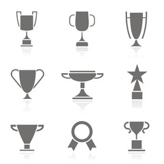 grupo 9 iconos trofeos FB reflejo