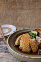 Stewed duck chinese food
