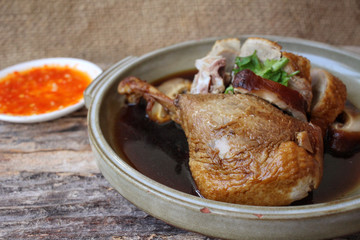 Stewed duck chinese food