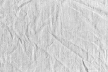Fototapeta na wymiar Fabric texture, white canvas with delicate striped pattern.