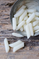 Rice cake korean food