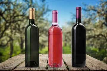 Fototapeta premium Wine Bottle.