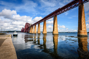 Forth of Firth bridge scotland