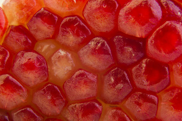 Grains of pomegranate