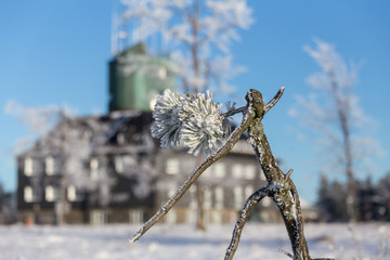 kahler asten tower germany in the winter