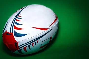 Afwasbaar Fotobehang Bol rugby ball
