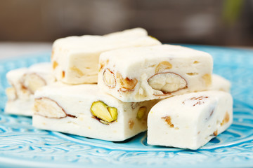 Weißer Nougat - white Nougat