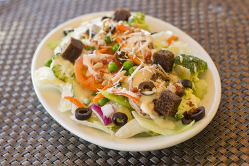 Everything Vegetable Salad