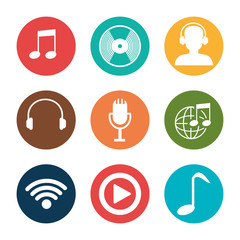 Music online graphic