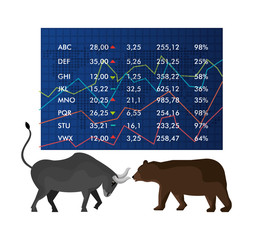Stock market and exchange 