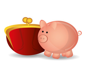 Bank,global economy and money savings 