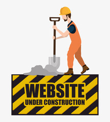 Under construction and tools