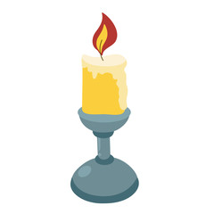 Candle isolated illustration