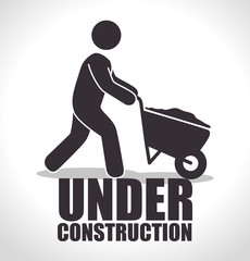 Under construction and tools