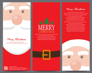 Santa Claus invitation card