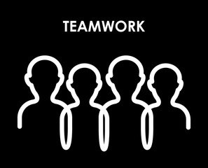 Business teamwork and leadership