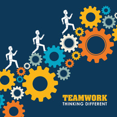 Business teamwork and leadership