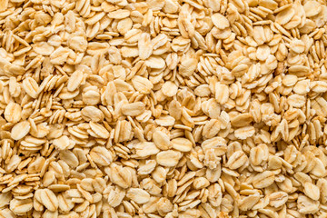 pile of oatmeal flakes