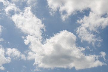 Fototapeta na wymiar Clouds and blue sky.