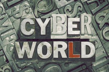 cyber world metallic