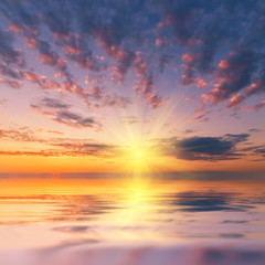 Amazing sunset