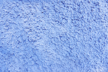 Fototapeta na wymiar Blue whitewashed wall background