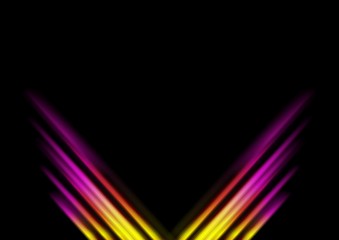 Abstract colorful stripes vector background