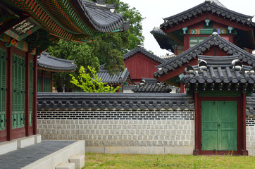 Changdeokgung Palace in Seoul, South Korea..