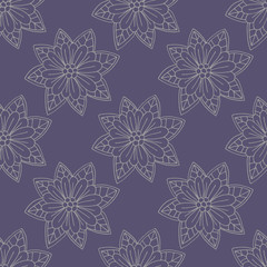 Floral  seamless pattern
