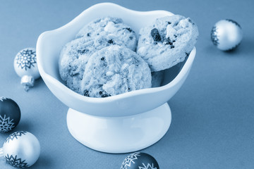 Cranberry, white chocolate cookies.