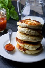 Cottage cheese pancakes