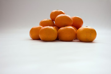 ミカンの山積み