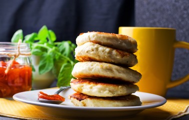 Cottage cheese pancakes