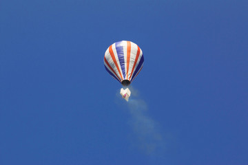 Balloon floating to sky in Thailand
